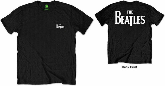 Shirt The Beatles Shirt Drop T Logo Black S - 3