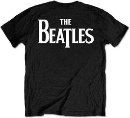 Tricou The Beatles Drop T Logo Black 2XL Tricou - 1