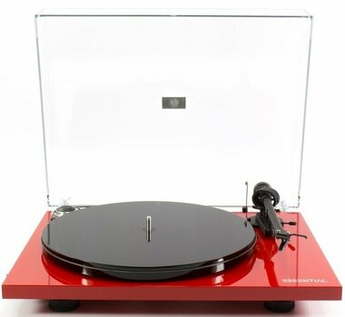 Levysoitin Pro-Ject Essential III Digital + OM 10 High Gloss Red - 2