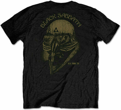 Shirt Black Sabbath Shirt US Tour 78 Unisex Black L - 2