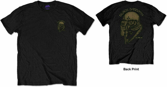 T-Shirt Black Sabbath T-Shirt US Tour 78 Unisex Black S - 3