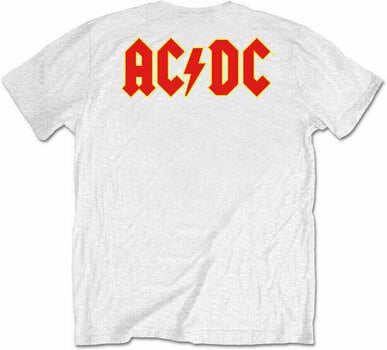 Tričko AC/DC Tričko Logo Bílá L - 2