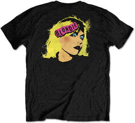 Риза Blondie Punk Logo (Back Print) Unisex Тениска с къс ръкав/Black/Къси - 1