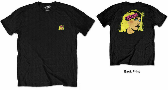 T-shirt Blondie T-shirt Punk Logo Unisex Black L - 3