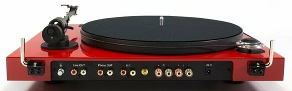 обръщател Pro-Ject JukeBox E + OM5E High Gloss Red - 3