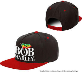 Šiltovka Bob Marley Šiltovka Logo Black - 2