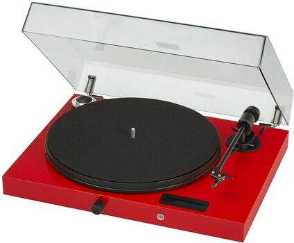Kit de gira-discos Pro-Ject Set Juke Box E + Speaker Box 5 High Gloss Red - 2