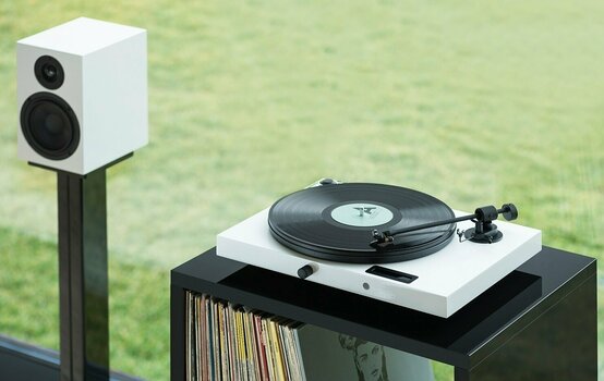 Gramofon komplet Pro-Ject Set Juke Box E + Speaker Box 5 High Gloss White - 8