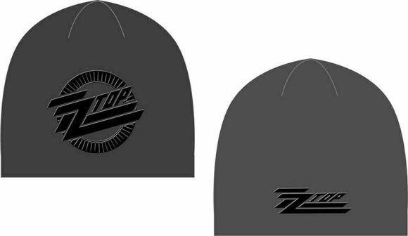Hat ZZ Top Hat Circle Logo Grey - 3