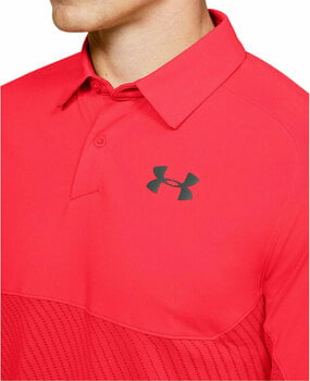 Chemise polo Under Armour Tour Tips Blocked Beta Red XL - 4