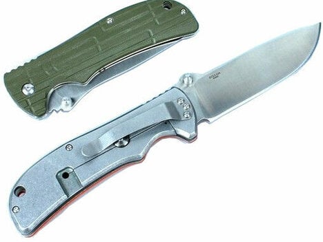 Tactical Folding Knife Ganzo G723 Green Tactical Folding Knife - 3