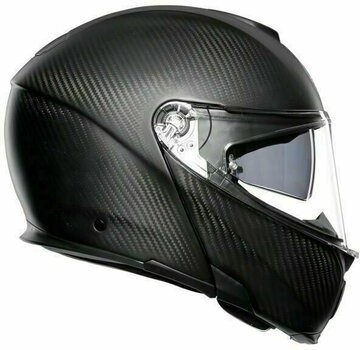 Helm AGV Sportmodular Matt Carbon S Helm - 3