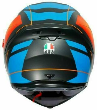 Helmet AGV K-5 S Matt Black/Blue/Orange S Helmet - 4