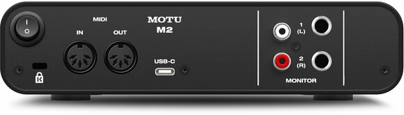 USB аудио интерфейс Motu M2 2-Channel USB C - 3