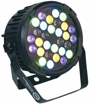 LED PAR Light4Me Black Par 30X3W RGBa-UV LED - 2