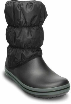 Buty żeglarskie damskie Crocs Women's Winter Puff Boot Black/Charcoal 41-42 - 3