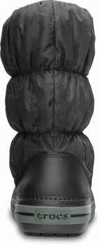 Buty żeglarskie damskie Crocs Women's Winter Puff Boot Black/Charcoal 41-42 - 4