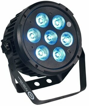 LED PAR Light4Me Black Par 7X10W RGBWa LED - 2