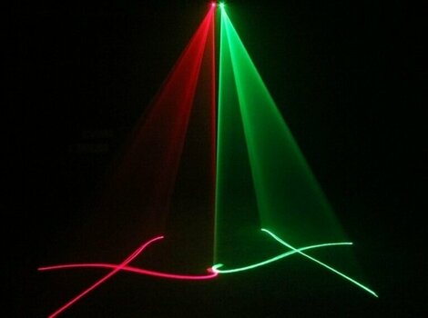 Диско лазер Light4Me Laser Rg Double 200mW Geometric Диско лазер - 5