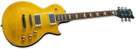 Elektrische gitaar ESP LTD EC-256FM Lemon Drop - 4