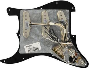 Pickguard Fender Pre-Wired Strat SSS CUST 69 Black Pickguard - 1
