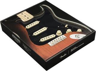 Pickguard Fender Pre-Wired Strat SSS 57/62 Black Pickguard - 2
