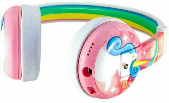 Hörlurar för barn BuddyPhones Wave Unicorn Pink - 5