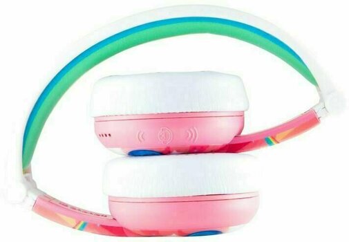 Headphones for children BuddyPhones Wave Unicorn Pink - 7