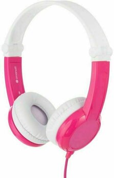Headphones for children BuddyPhones Connect Pink - 3