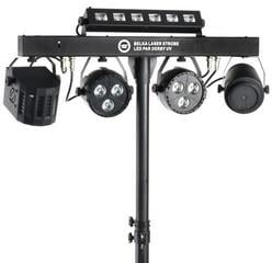 Lichtset Light4Me Belka Laser Strobo LED PAR Derby UV Lichtset - 1