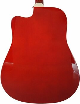 Akoestische gitaar Aiersi SG028C Red Sunburst - 4