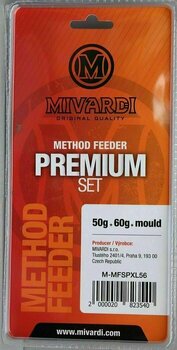 Rybárska záťaž, kŕmidlo Mivardi Method Feeder Set Premium + Mould XL 50 g-60 g - 8