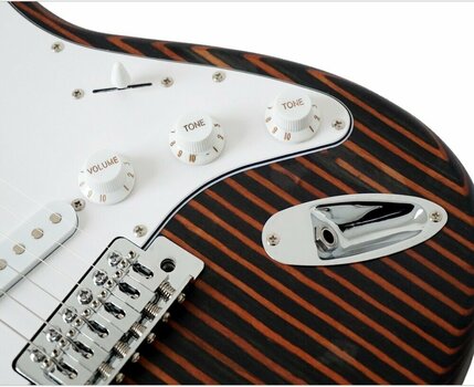 Električna kitara Aiersi ST2-ZB Zebra - 4