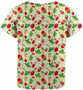 T-shirt Mr. Gugu and Miss Go T-shirt Strawberries Pattern 6 - 8 ans - 2