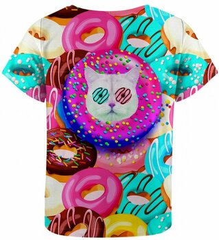 T-Shirt Mr. Gugu and Miss Go T-Shirt Donut Cat T-Shirt for Kids 10 - 12 J - 2