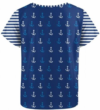 Kids Sailng Clothes Mr. Gugu and Miss Go Ocean Pattern Kids T-Shirt Fullprint 4 - 6 Y - 2