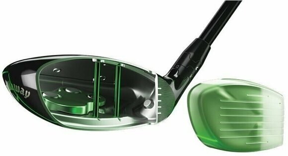 Golfclub - hybride Callaway Epic Flash Golfclub - hybride Rechterhand Stiff 18° - 6
