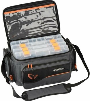 Fishing Backpack, Bag Savage Gear System Box Bag L 4 boxes - 2