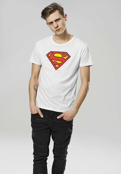 T-shirt Superman Logo White XL T-shirt - 3