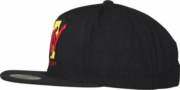 Hoed pet MTV Quilt Snapback Black One Size - 4