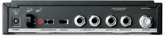 Monitorização intra-auricular sem fios Shure P3TERA112TW PSM 300 H20: 518–542 MHz - 10