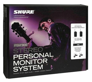 Monitoreo Inalámbrico In Ear Shure P3TERA112TW PSM 300 H20: 518–542 MHz - 11