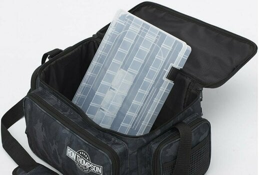 Fishing Backpack, Bag Ron Thompson Camo Carry Bag L W/1 Box - 3