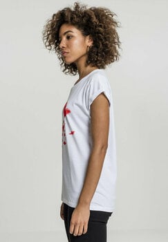 T-shirt Banksy Butterfly White S T-shirt - 3