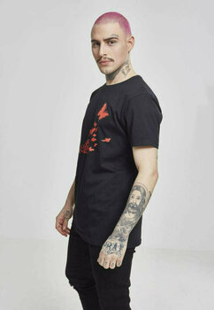 Shirt Banksy Butterfly Tee Black M - 3