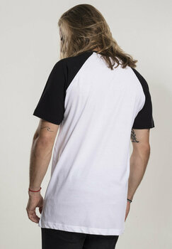 T-shirt Banksy Raglan White-Black S T-shirt - 5