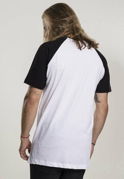 T-shirt Banksy Raglan White-Black L T-shirt - 5
