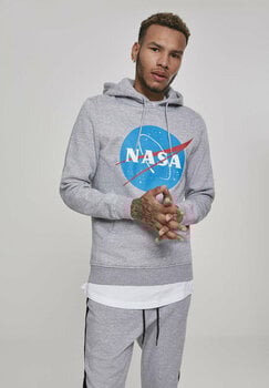 Hoodie NASA Logo Heather Grey S Hoodie - 2