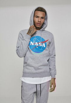 Hoodie NASA Logo Heather Grey S Hoodie - 3