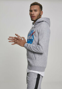 Hoodie NASA Logo Heather Grey S Hoodie - 5